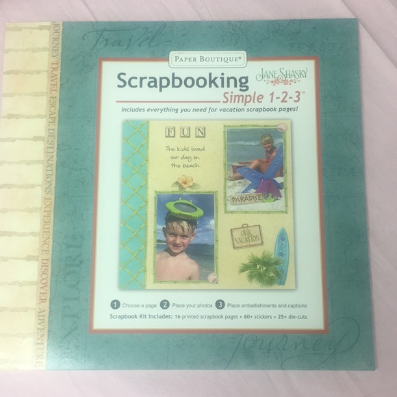 Paper Boutique set of 4 scrapbooking kit - Picture 4 of 9